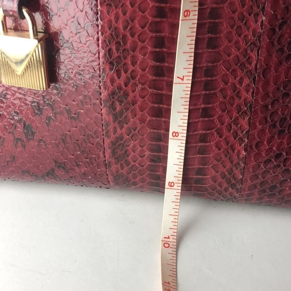 Michael Kors Mercer Large Snake Satchel